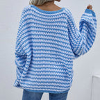 Casual Striped Knitted Sweater