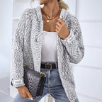 Casual Knitted Vest with Hood