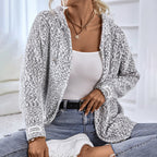 Casual Knitted Vest with Hood