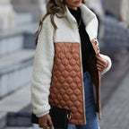 Patchwork Warm Plush Jacket