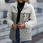 Patchwork Warm Plush Jacket