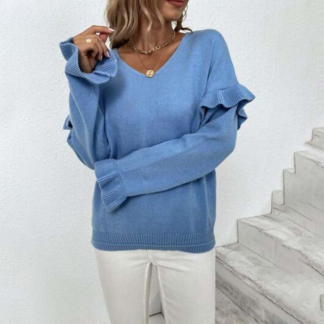 The Everyday Bell Sleeve Sweater