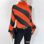Casual Striped Knitted Sweater