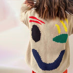 Smiley Casual Knitted Sweater