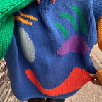 Smiley Casual Knitted Sweater