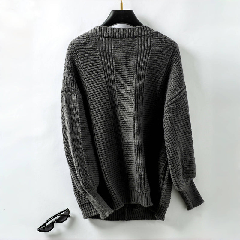 Vintage Cable Knit Cardigan