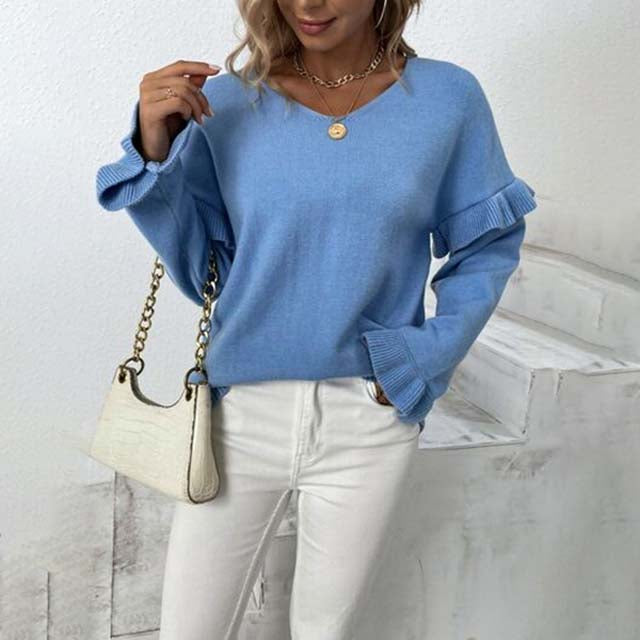 The Everyday Bell Sleeve Sweater