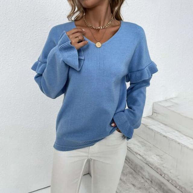 The Everyday Bell Sleeve Sweater
