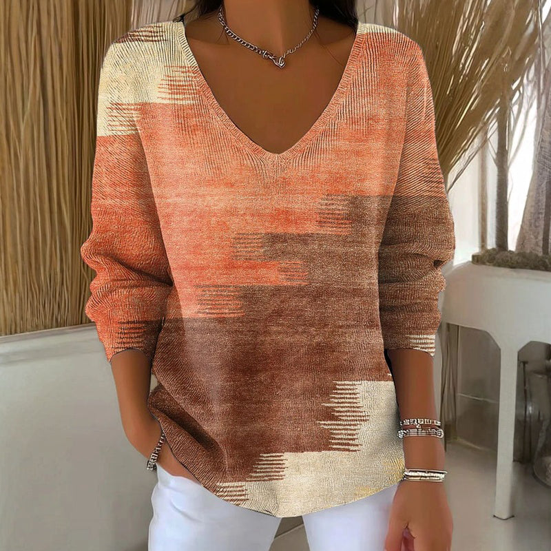 【Long Sleeves】Casual Vintage T-Shirt