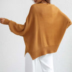 Casual Knitted Sweater in Solid Color