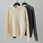 Solid Color Casual Sweater