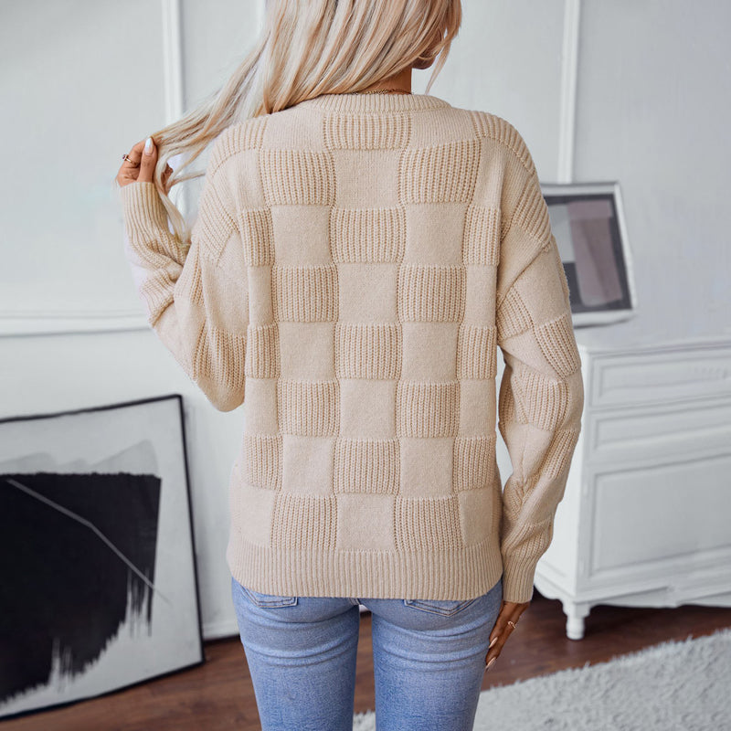 Casual Vintage Knitted Sweater