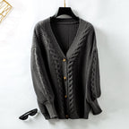 Vintage Cable Knit Cardigan