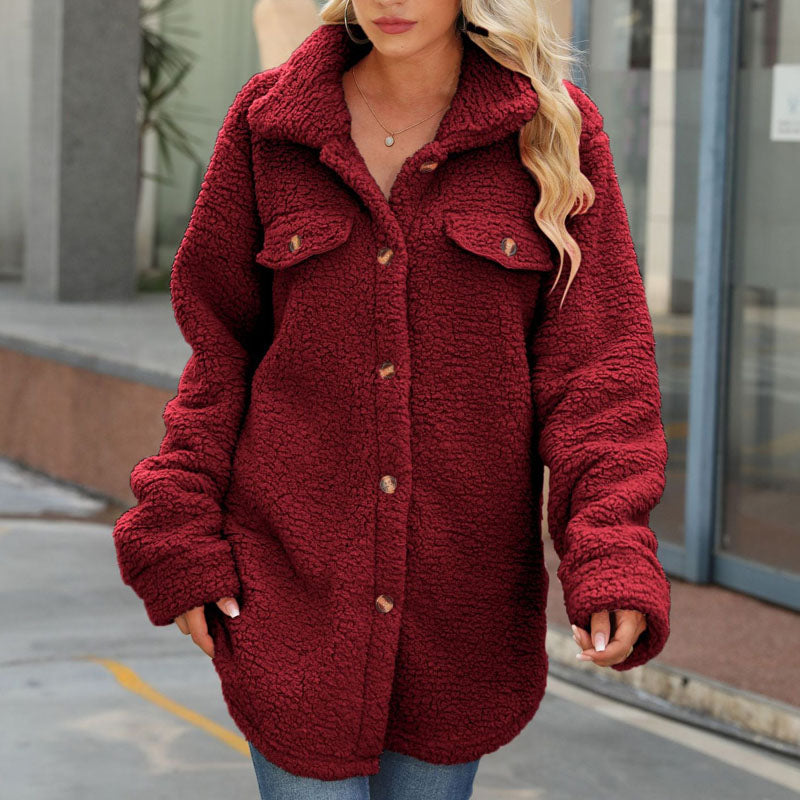Casual Warm Plush Jacket