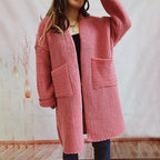 Solid Color Casual Knitted Vest