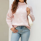 Casual Heart Knitted Sweater