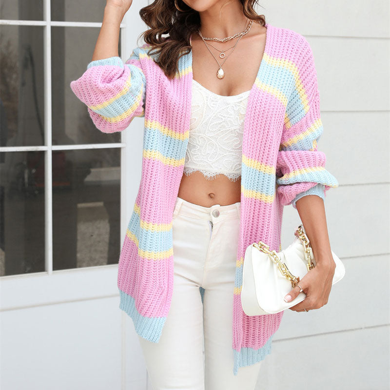 Casual Striped Vest