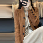 Solid Color Casual Knitted Vest