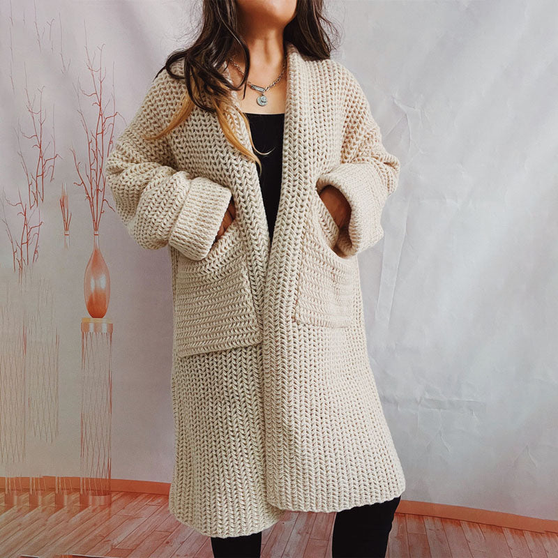 Solid Color Casual Knitted Vest