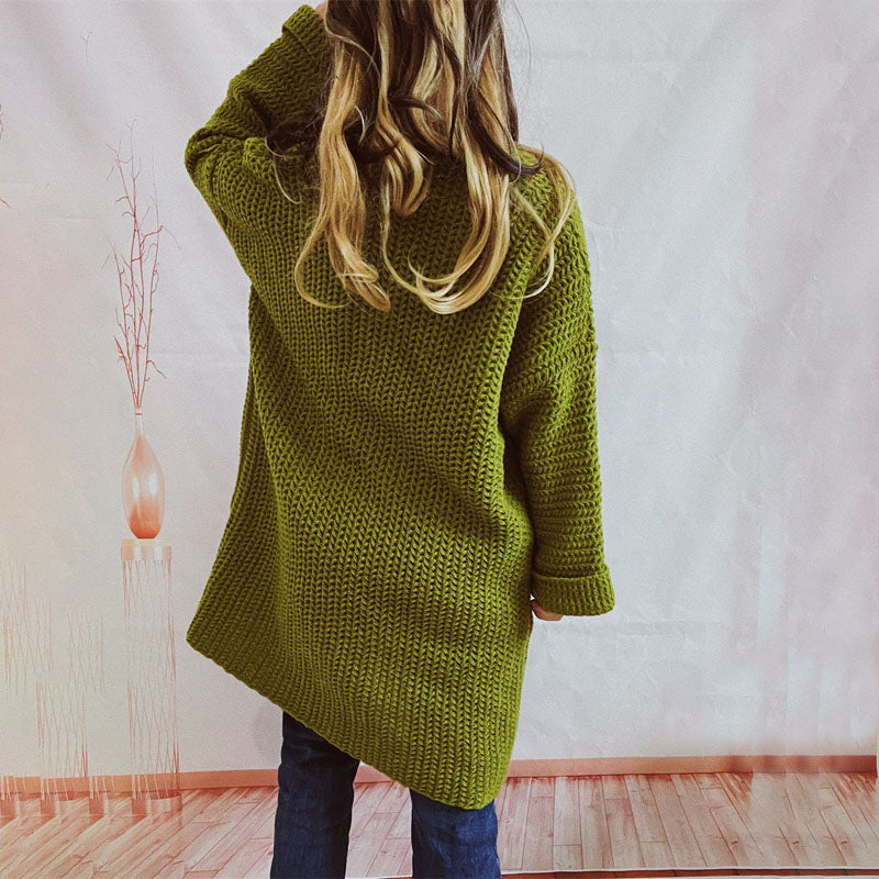 Solid Color Casual Knitted Vest