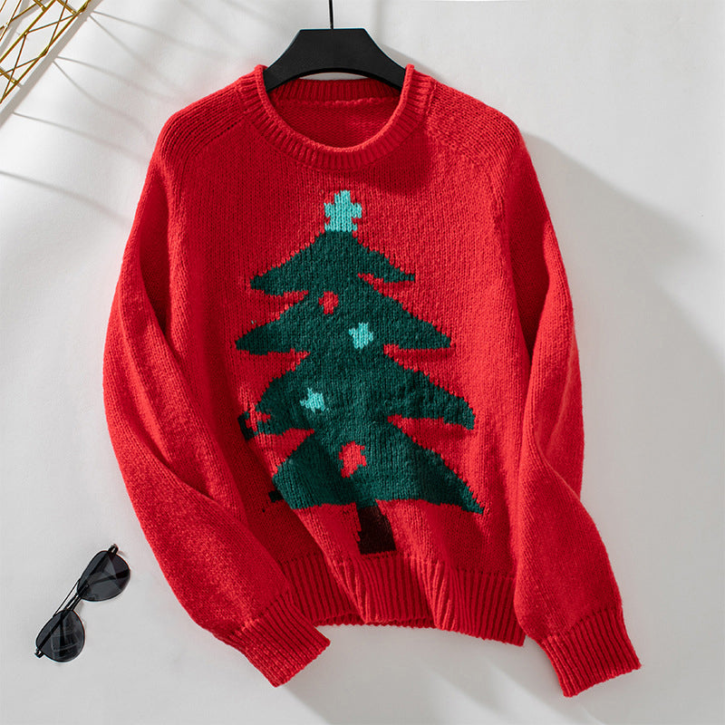 Casual Knitted Christmas Sweater