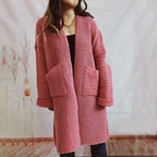 Solid Color Casual Knitted Vest