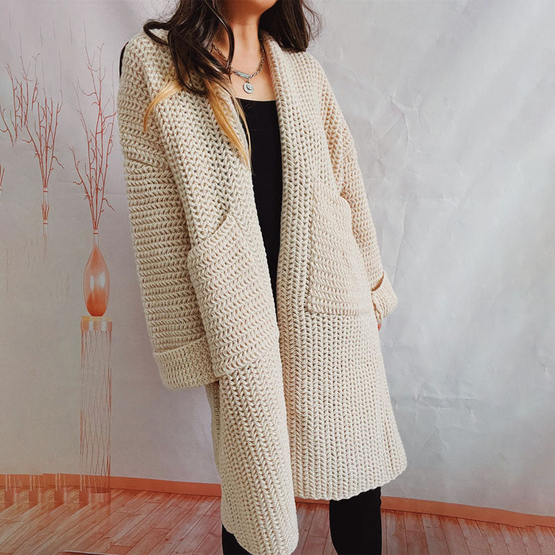 Solid Color Casual Knitted Vest