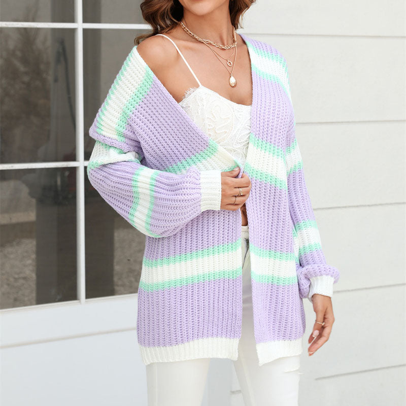 Casual Striped Vest