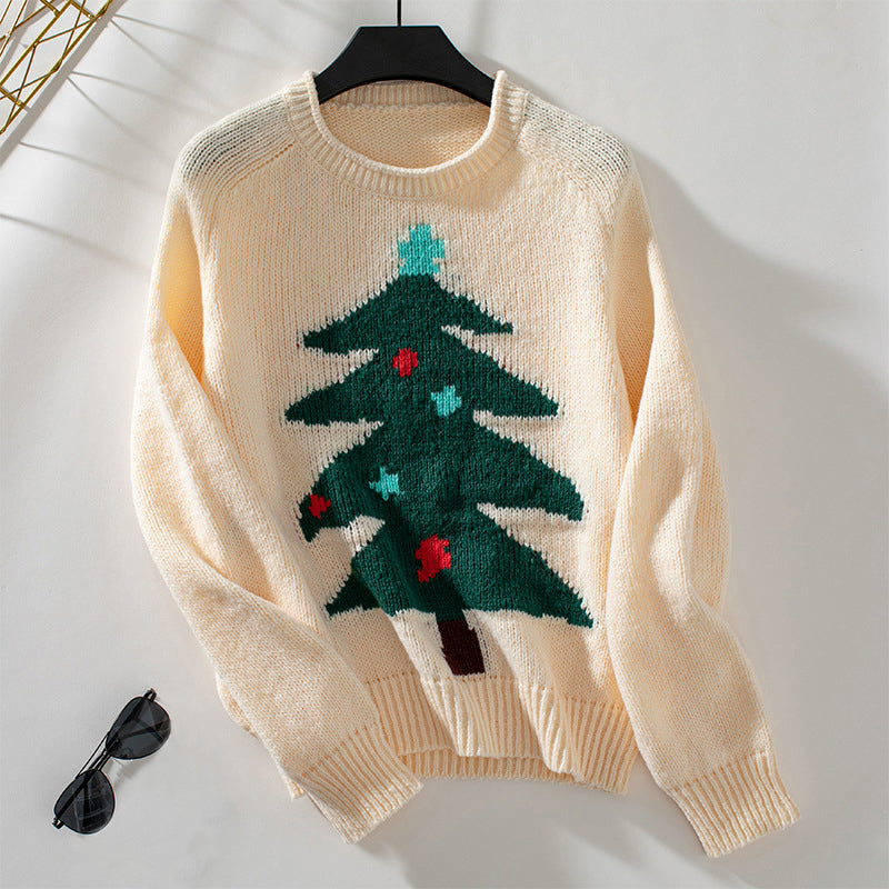 Casual Knitted Christmas Sweater