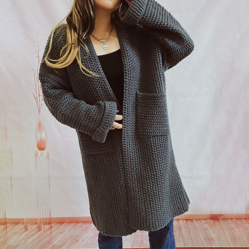 Solid Color Casual Knitted Vest