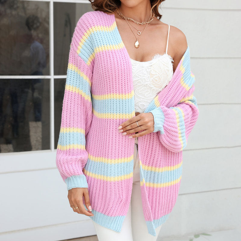 Casual Striped Vest