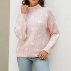 Casual Heart Knitted Sweater