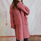 Solid Color Casual Knitted Vest