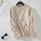 Solid Color Casual Sweater