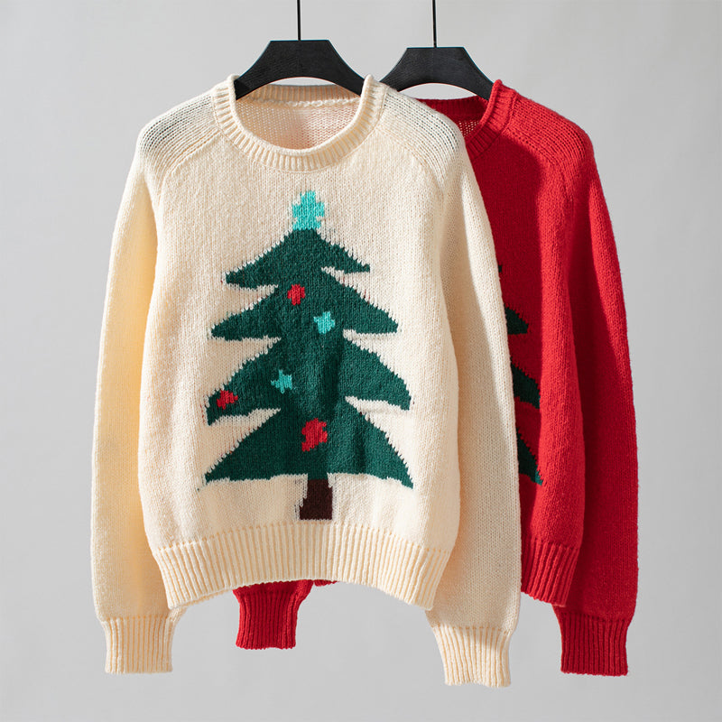 Casual Knitted Christmas Sweater