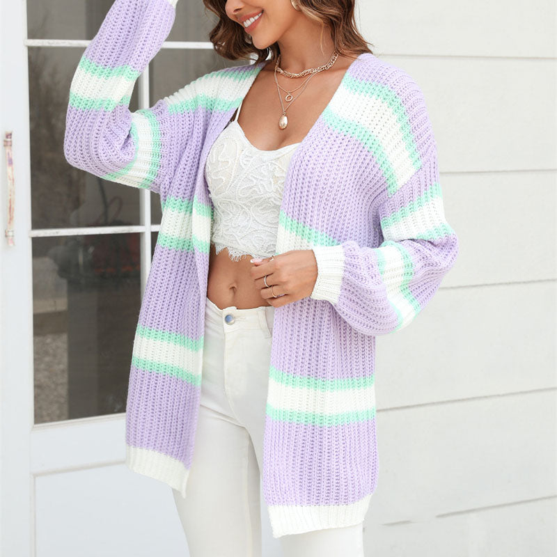 Casual Striped Vest