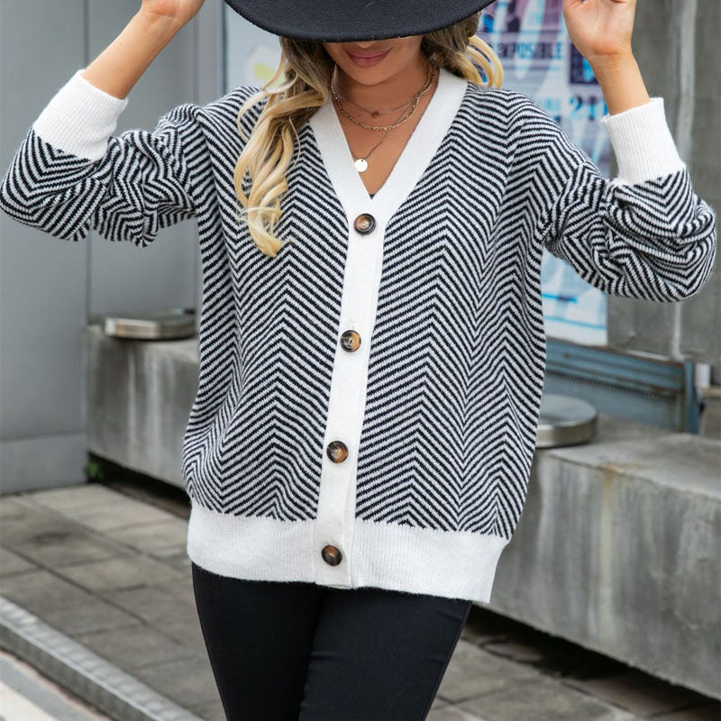 Casual Striped Vest