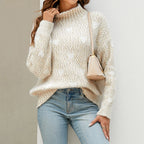 Casual Heart Knitted Sweater
