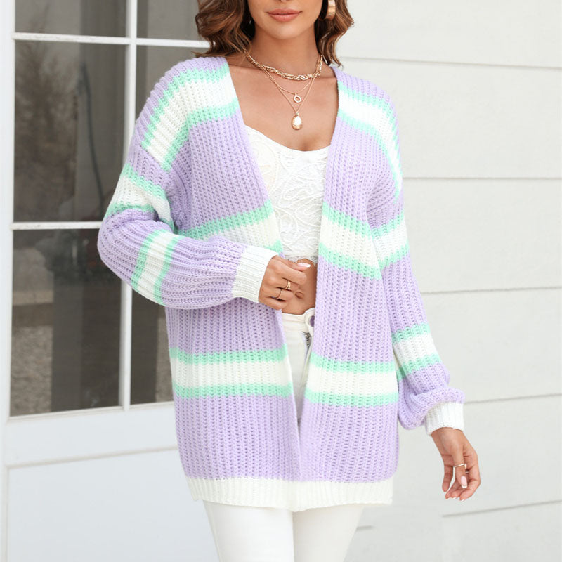 Casual Striped Vest