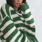 Casual Striped Knitted Sweater