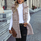 Casual Plush Vest
