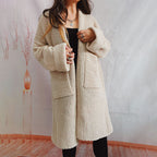 Solid Color Casual Knitted Vest