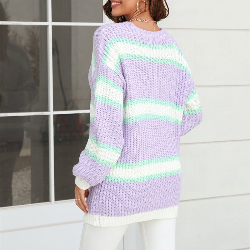 Casual Striped Vest