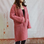 Solid Color Casual Knitted Vest