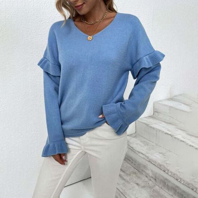 The Everyday Bell Sleeve Sweater