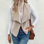 Casual Vest In Solid Color
