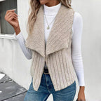 Casual Vest In Solid Color