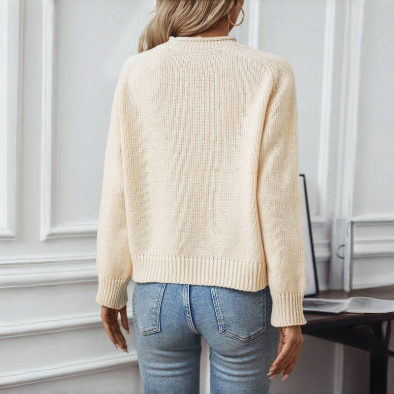 Casual Knitted Christmas Sweater