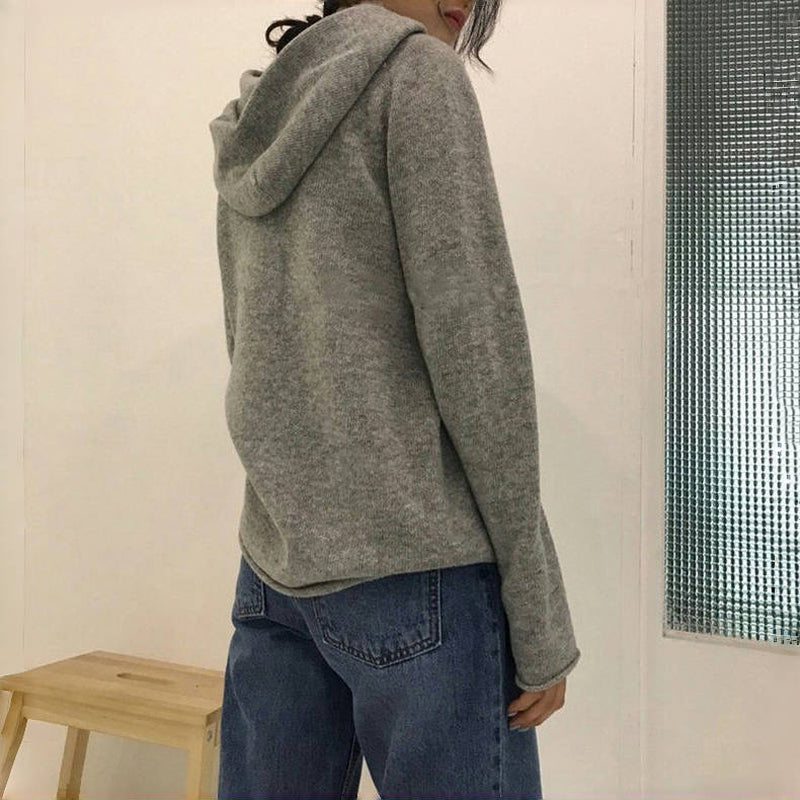 Solid Color Hoodie